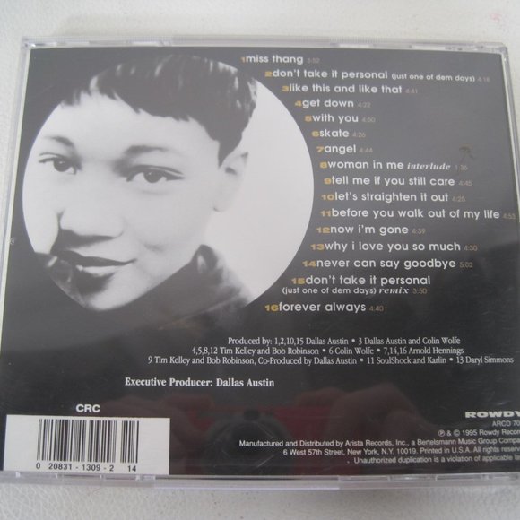 Lot of 2 R & B CD's (Monica: Miss Thang) (Sisters With Voices: New Beginning) - Picture 8 of 10